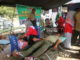 Donor darah dalam rangka memperingati Hari Juang TNI AD 2019 di Painan.
