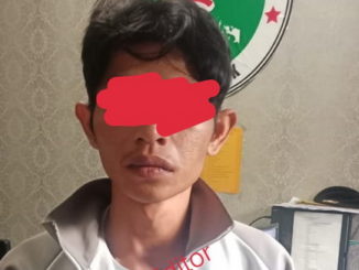 RF yang diringkus Satres Narkoba Arosuka.