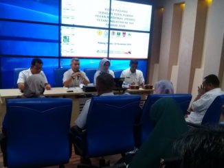 Jumpa pers di Dinas Pertanian Kota Padang.