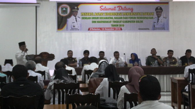 Rakor Pemerintah Daerah Kabupaten Solok