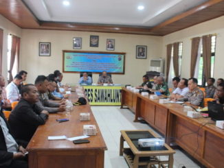 Rakor Poles dan Pemko Sawahlunto.