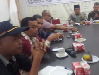 Rakor persiapan launching pilkada serenrak di gelar KPU Limapuluh Kota.