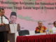 Rekror UNP Prof. Ganefri saat memberi sambutan.