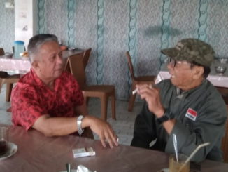 Syamsu Rahim bersama Yumler Lahar.