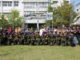 Anggota Menwa UNP foto bersama usai penutupan Dikbasis.