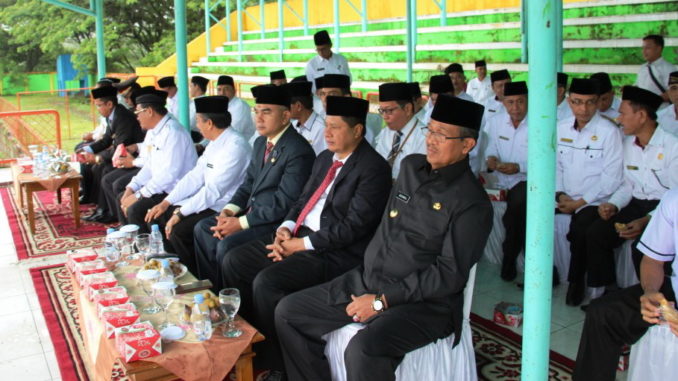 Bupati Solok H. Gusmal, SE, MM saat Hari Amal Bhakti ke 74 Kemenag