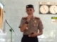 Kapolres Agam, AKBP Dwi Nur Setiawan saat memberi sambutan.