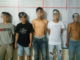 Lima pemuda Gantung Ciri yang diamankan Satres Narkoba Polres Solok Arosuka.