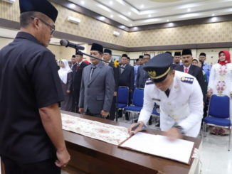 Pengambilan sumpah jabatan pejabat di lingkungan Pemko Payakumbuh