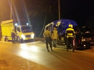 Razia polisi di Pesisir Selatan.