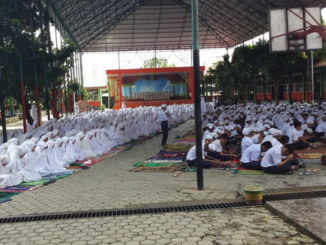 Salah satu kegiatan MTsN Gulai Bancah Bukittinggi.