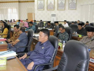 Sidang paripurna DPRD Kab. Agam.