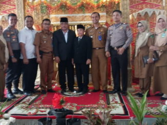 Suasana pesta pernikahan anak Bapak Martias, Anggota DPRD Pasaman
