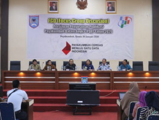 Focus Grup Discusion oleh Dinas Komunikasi dan Informatika bersama Badan Pusat Statistik di Aula Ngalau Indah.