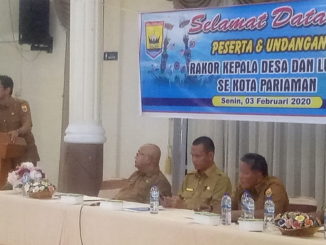 Rakor Lurah dan Kades Kota Pariaman