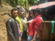 Salah satu rumah yang tertimpa longsor di Bayang.