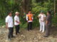 Tarjok saat meninjau salah satu ruas jalan provinsi di Sawahlunto.