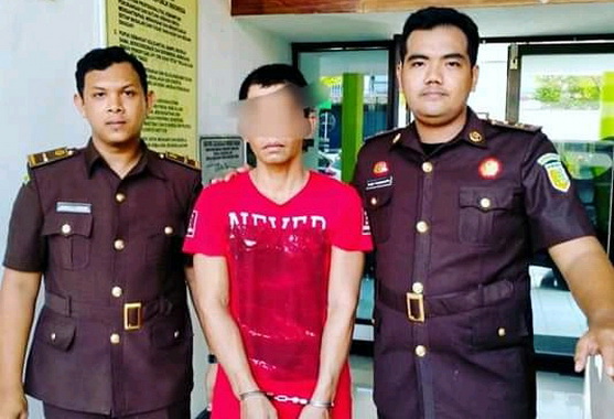 Tersangka kasus pencabulan terhadap penyandang disabilitas.
