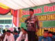 Bupati Gusmal saat memberi sambutan pada Pembukaan Forum Yasinan di Gantung Ciri.