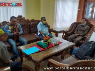 Audiensi Balai Wartawan Kota Sawahlunto bersama Ketua Pengadilan Negeri Kota Sawahlunto.