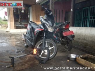 Bengkel Uda Uwan yang sepi.