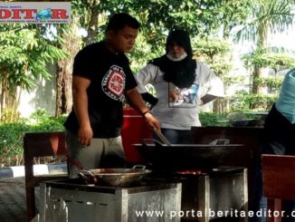 Dapur umum Satgas Covid-19 Kota Pariaman.