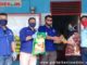 Pembangian bantuan Partai NasDem di Mentawai.