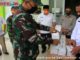 Penyerahan bantuan Panglima TNI ke RSUD Arosuka.