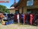 Persiapan penyemprotan disinfektan di Sungai Jariang.