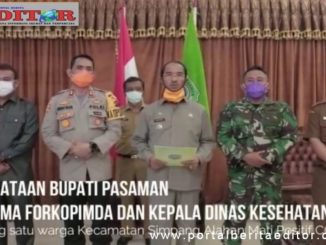 Pimpinan Satgas Covid1- Kab. Pasaman.