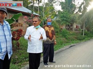 Ali Mukhni saat mensosialisasikan fly over Dama.