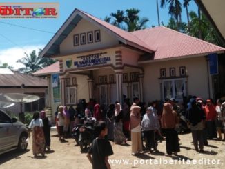 Masyarakat Lengayang usai tatap muka.
