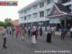 Suasana rusunawa tempat karantina.