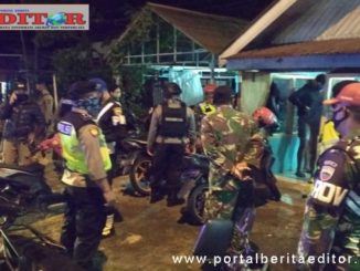 Tim gabungan yang terdiri jajaran Polres, TNI, Satpol PP, Perhubungan dan BPBD dalam dalam aksi patroli skala besar.
