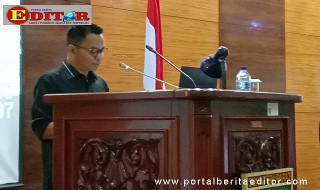 Juru Bicara Fraksi Gerindra Hidayat saat menyampaikan pandangan umum
