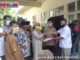 Penyerahan bntuan dana covid di Nagari Lubuk Gadang Timur.