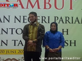 Pisah sambut Kejari Pariaman.