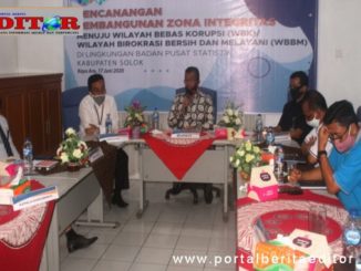 Rapat terkait WBBM di Arosuka.