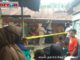 Rumah tempat M Gantung diri dipagar garis polisi.