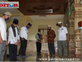 Peeninjauan pelaksanaan Porotokol Kesehatan di Masjid