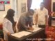 Penandatanganan berita acara serah terima bantuan Kementerian PUPR untuk Kab. Solok.