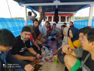 Perjalanan KPU Selayar untuk melaksanakan verfak.