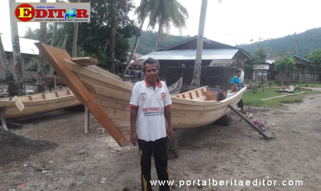 Sentra pengadaan perahu nelayan.