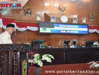 Sidang paripurna DPRD Kab. Solok.