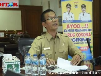 Wako Genius saat membuka webinar.