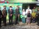Bupati Pasaman H.Yusuf Lubis bersama Forkopimda dan pemilik rumah yang dibedah.