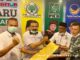 Fakhrizal dan Genius Umar saat mendaftar ke Koalisi Poros Baru.