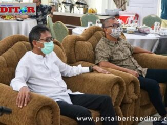 Gubernur Sumbar bersama wako Payakumbuh ikuti vicon dengan BNPB,