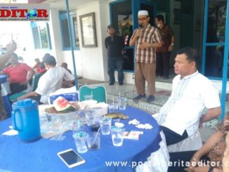Heranof Firdaus saat memeberi sambutan.