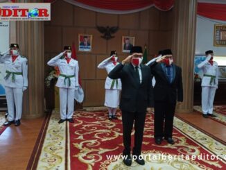 Pengukuhan Paskibraka 2020.